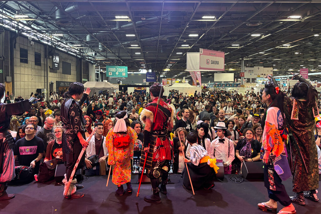 Japan Expo Paris（ジャパンエキスポ・パリ）のICHIGOステージの刀屋壱