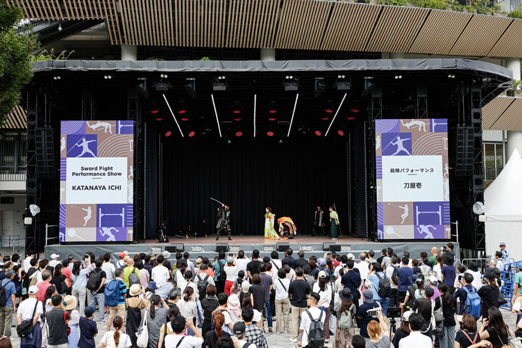 TOKYO FORWARD 2025 for 世界陸上 刀屋壱のステージ