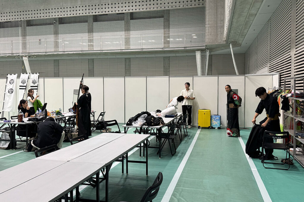 楽屋 TOKYO FORWARD 2025 for 世界陸上