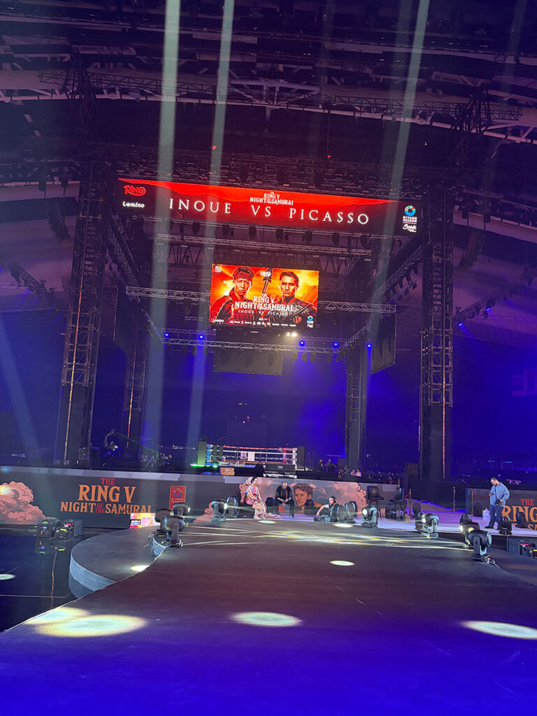 井上尚弥とピカソが戦うリング